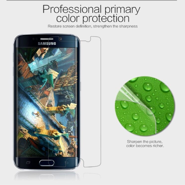 Антибликовая пленка Nillkin Anti-Glare для Samsung Galaxy S6 edge (G925): фото 3 з 6