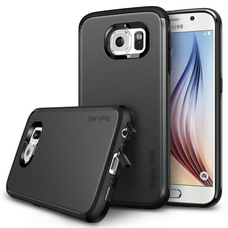 Захисний чохол Ringke MAX для Samsung Galaxy S6 (G920) - Black: фото 1 з 8