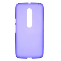 Силиконовая накладка Deexe Soft Case для Motorola Moto X Style - Violet: фото 1 з 6