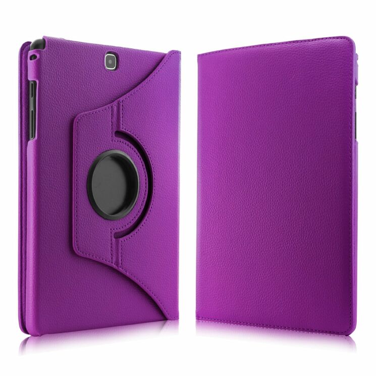 Вращающийся чехол Deexe Rotation для Samsung Galaxy Tab A 8.0 (T350/351) - Purple: фото 2 из 5