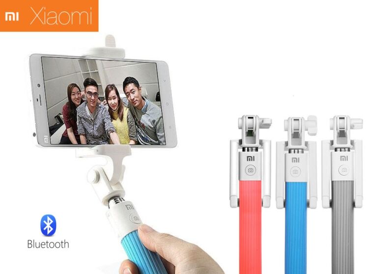 Bluetooth-монопод Xiaomi Selfi Stick для смартфонів - Gray: фото 4 з 7