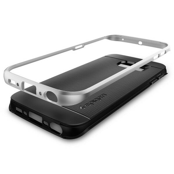 Чехол SGP Neo Hybrid Series для Samsung Galaxy S6 edge (G925) - Silver: фото 5 из 12