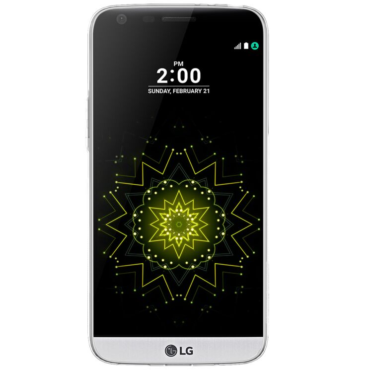 Силиконовый чехол NILLKIN Nature для LG G5 - White: фото 3 из 17