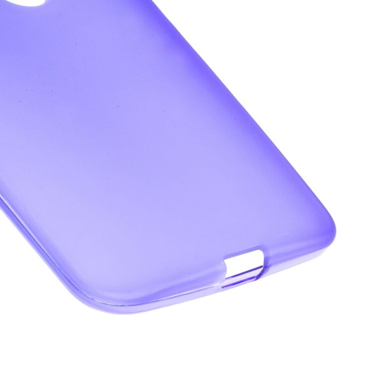 Силиконовая накладка Deexe Soft Case для Motorola Moto X Style - Violet: фото 4 из 6