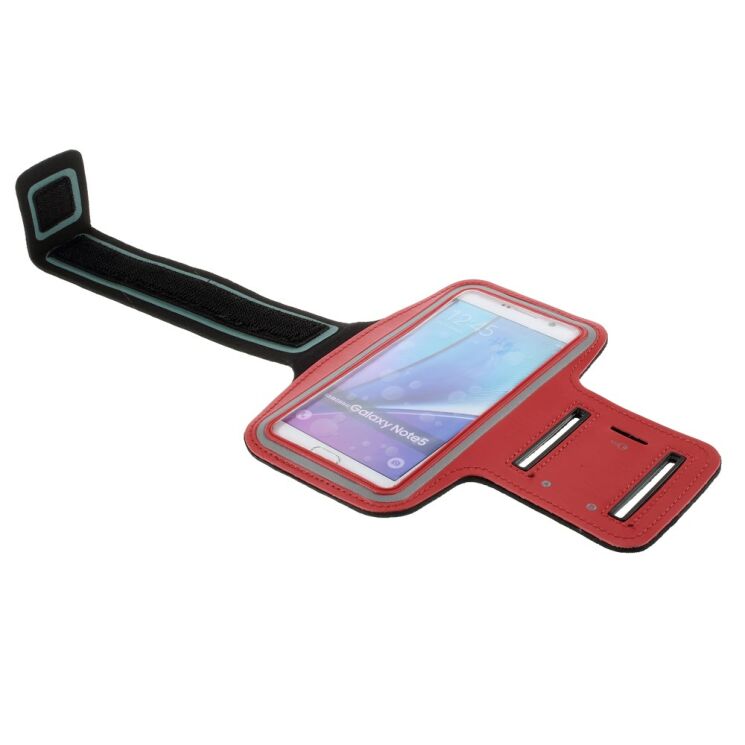 Чехол на руку UniCase Run&Fitness Armband L для смартфонов шириной до 86 мм - Red: фото 4 из 9