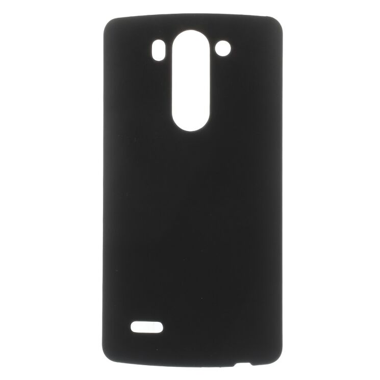 Пластиковая накладка Deexe Hard Shell для LG G3s (D724) - Black: фото 2 з 6
