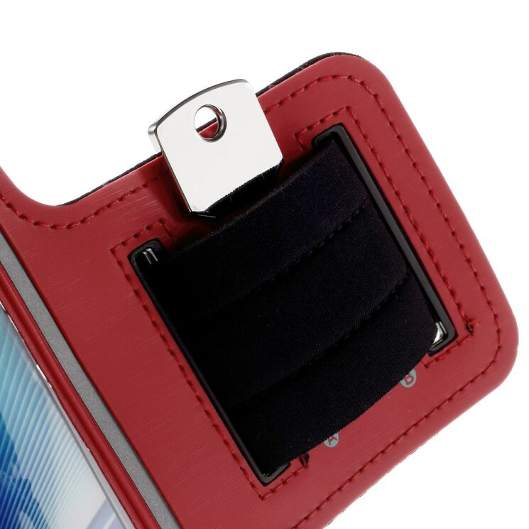 Чехол на руку UniCase Run&Fitness Armband L для смартфонов шириной до 86 мм - Red: фото 8 из 9