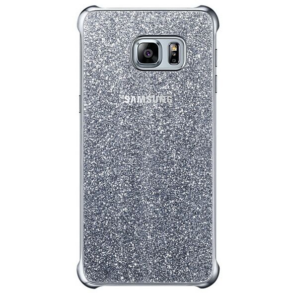 Чохол Glitter Cover для Samsung Galaxy S6 edge+ EF-XG928CFEGWW - Silver: фото 1 з 5