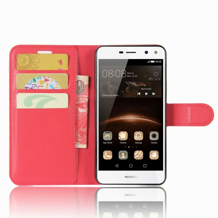 Чохол-книжка UniCase Wallet Style для Huawei Y5 2017 - Red: фото 4 з 6