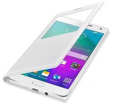 Чохол S View Cover для Samsung Galaxy A7 (A700) EF-CA700BCEGRU - White: фото 1 з 5