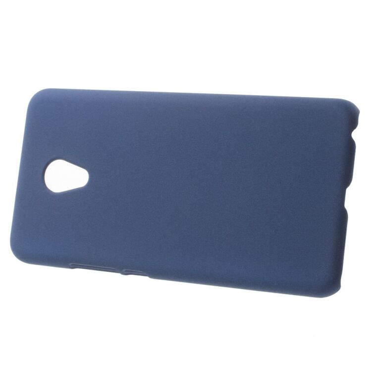 Пластиковий чохол Deexe Quicksand для Meizu Pro 6 - Dark Blue: фото 2 з 5