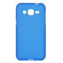 Силиконовая накладка Deexe Soft Case для Samsung Galaxy J2 (J200) - Light Blue: фото 1 из 5