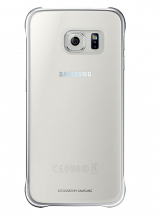 Захисна накладка Clear Cover для Samsung S6 (G920) EF-QG920BBEGRU - Silver: фото 1 з 3