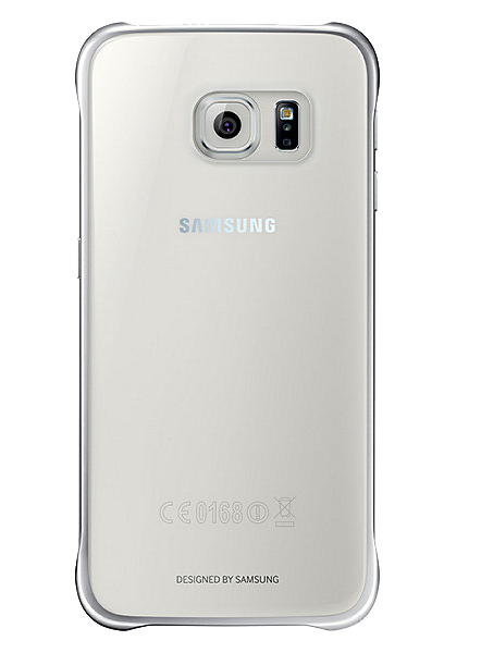 Защитная накладка Clear Cover для Samsung S6 (G920) EF-QG920BBEGRU - Silver: фото 1 из 3