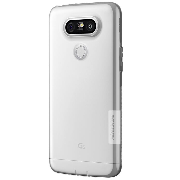 Силиконовый чехол NILLKIN Nature для LG G5 - White: фото 4 из 17