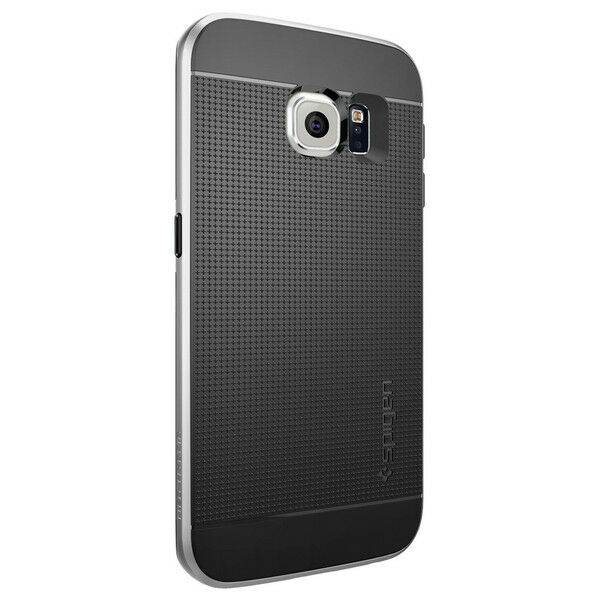 Чохол SGP Neo Hybrid Series для Samsung Galaxy S6 edge (G925) - Gray: фото 3 з 12
