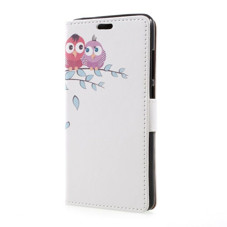 Чехол-книжка Deexe Color Wallet для Xiaomi Redmi Note 4X - Cute Birds: фото 2 из 6