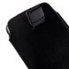 Чохол-карман Deexe Handy Pouch L для смартфонів шириною до 78мм - Black (981015B). Фото 3 з 6