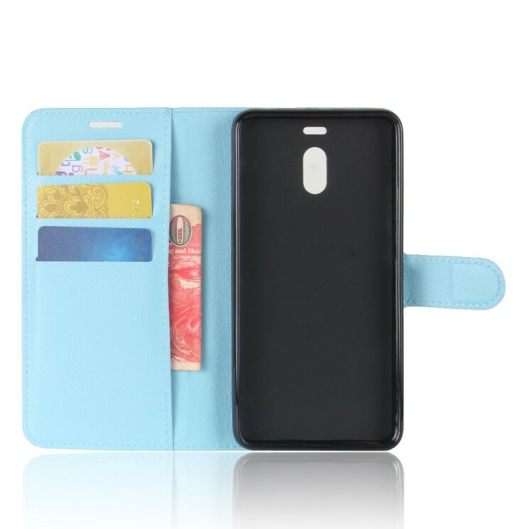 Чохол-книжка Deexe Wallet Style для Meizu M6 Note - Blue: фото 3 з 6