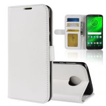 Чохол-книжка Deexe Wallet Style для Motorola Moto G6 Plus - White: фото 1 з 12