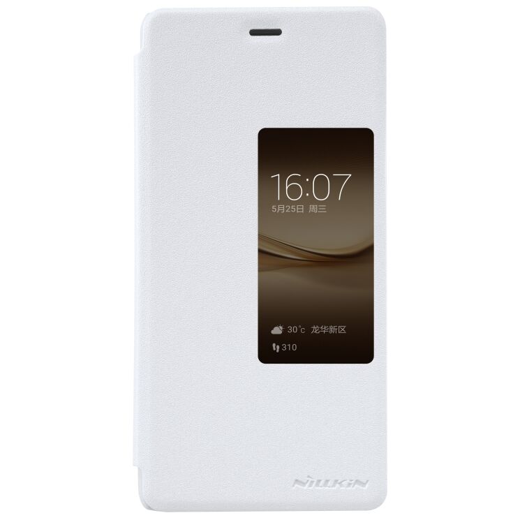 Чехол NILLKIN Sparkle Series для Huawei P9 Plus - White: фото 2 из 17