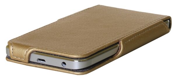Чехол RED POINT Flip Case для Lenovo Vibe K5 / K5 Plus - Gold: фото 4 из 5