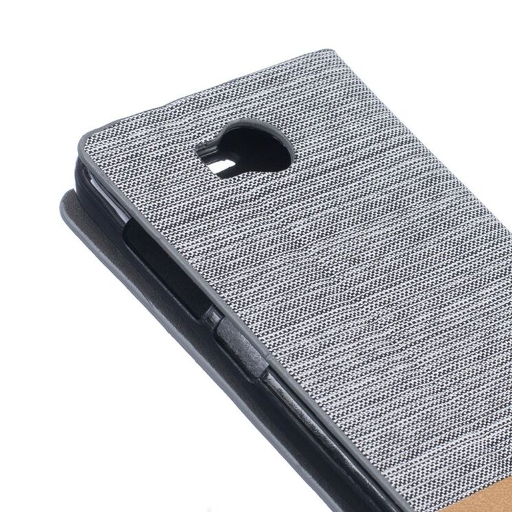 Чехол UniCase Cross Texture для Huawei Y3 II - Light Gray: фото 6 из 9