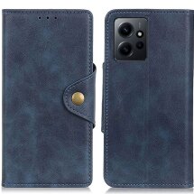 Чохол UniCase Vintage Wallet для Xiaomi Redmi Note 12 - Blue: фото 1 з 8