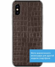 Кожаная наклейка Glueskin Dark Brown Croco для Samsung Galaxy A3 2017 (A320): фото 1 из 1