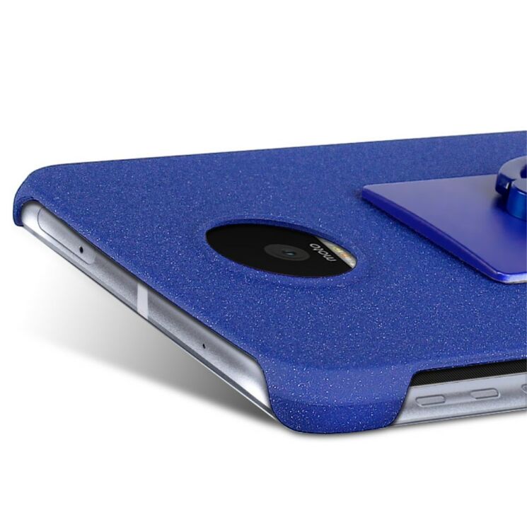 Пластиковый чехол IMAK Cowboy Shell для Motorola Moto Z Play - Blue: фото 5 из 8