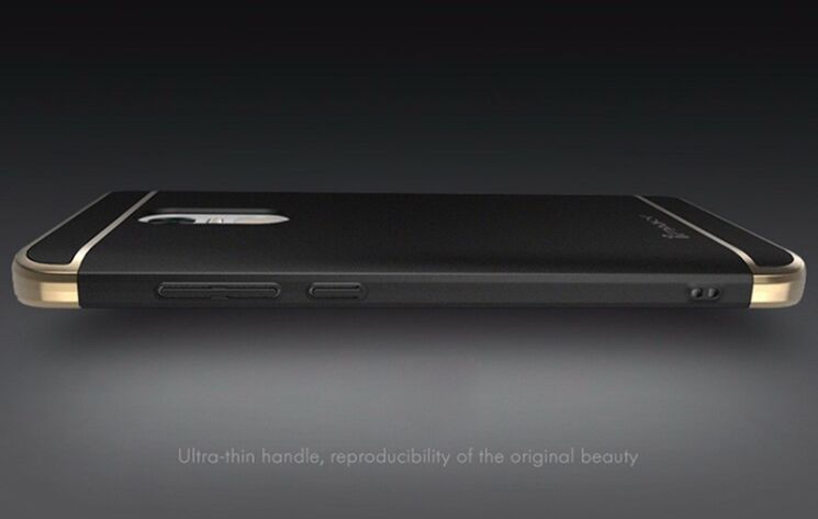 Пластиковый чехол IPAKY Slim Armor для Xiaomi Redmi Note 4 - Black: фото 5 из 10