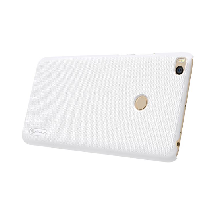Пластиковый чехол NILLKIN Frosted Shield для Xiaomi Mi Max 2 - White: фото 2 из 15