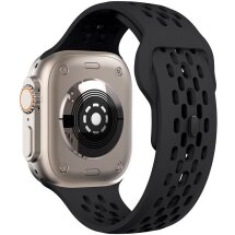 Ремінець Deexe Astra Strap для Apple Watch 42 / 44 / SE 44 / 45 / Ultra / Ultra 2 (49mm) - Black: фото 1 з 7