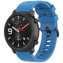 Ремінець UniCase Soft Silicone для годинників з шириною кріплення 22мм - Sky Blue: фото 1 з 5