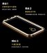 Силіконовий (TPU) чохол Deexe Glossy Border Meizu M5 - Gold (144511F). Фото 4 з 10