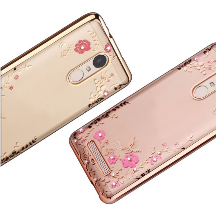 Силіконовий (TPU) чохол Deexe Shiny Cover для Xiaomi Redmi Note 3 / Note 3 Pro - Rose Gold: фото 7 з 8