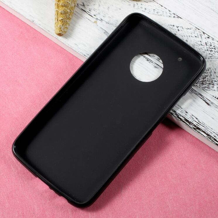 Силіконовий (TPU) чохол Deexe Soft Case для Motorola Moto G5 Plus - Black: фото 6 з 6