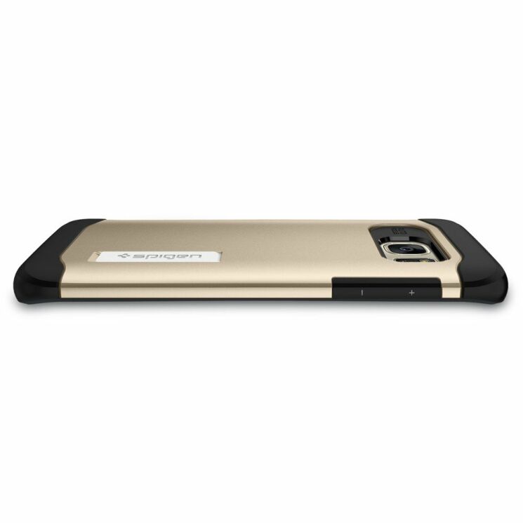 Захисна накладка SGP Slim Armor для Samsung Galaxy S7 Edge (G935) - Champagne Cold: фото 7 з 12