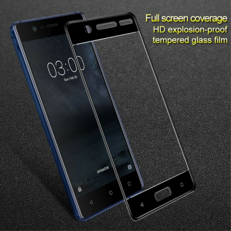 Защитное стекло IMAK 3D Full Protect для Nokia 5: фото 4 из 7