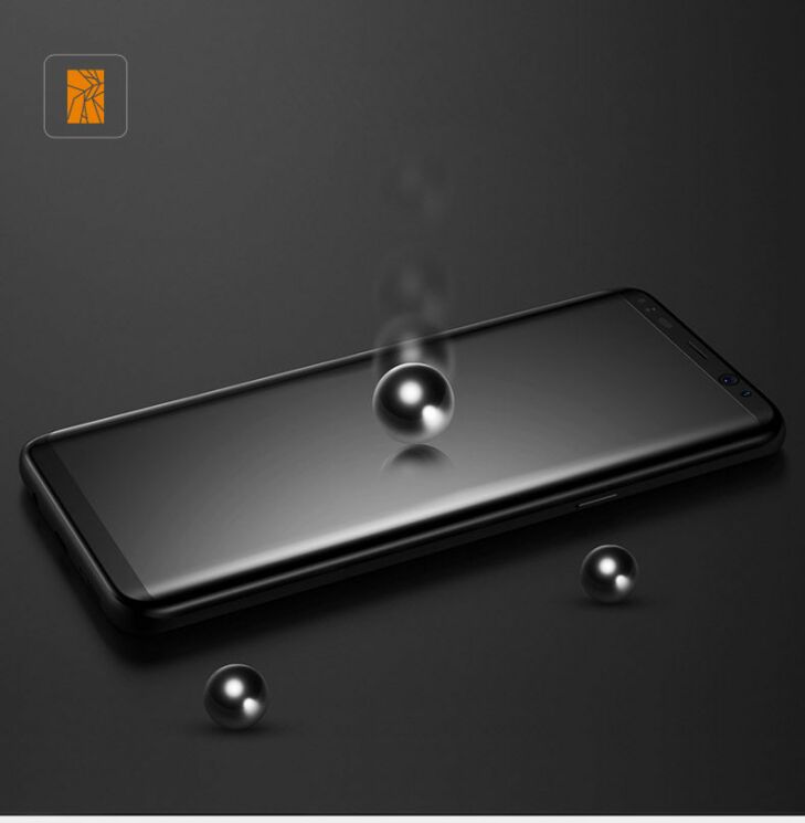 Захисне скло MOCOLO 3D Curved Full Size для Samsung Galaxy S8 Plus (G955) - Black: фото 6 з 8