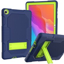Захисний чохол Deexe Color Kickstand для Huawei MatePad T10s / T10 - Green / Blue: фото 1 з 2