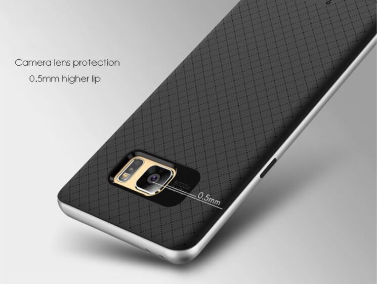 Защитный чехол IPAKY Hybrid для Samsung Galaxy Note 7 (N930) - Silver: фото 9 из 10