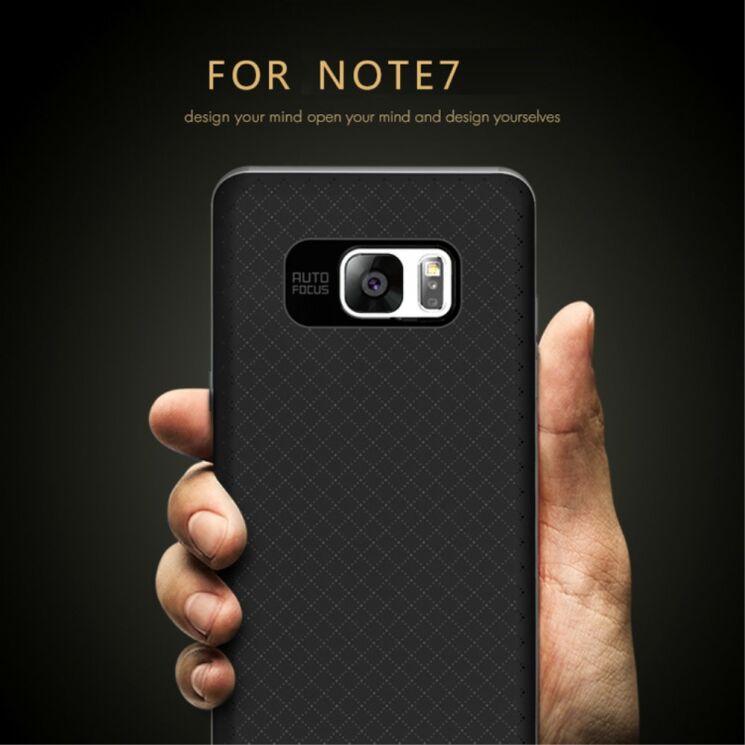 Защитный чехол IPAKY Hybrid для Samsung Galaxy Note 7 (N930) - Silver: фото 4 из 10