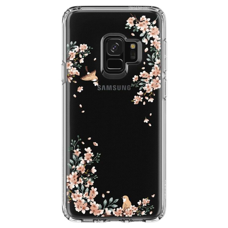 Защитный чехол Spigen SGP Liquid Crystal Blossom для Samsung Galaxy S9 (G960) - Nature: фото 5 из 16