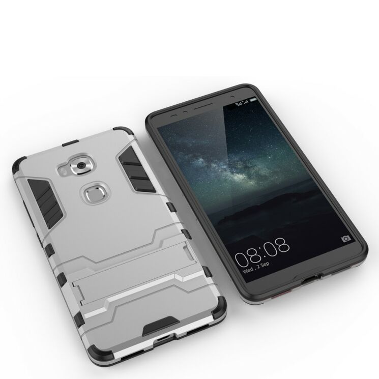 Защитный чехол UniCase Hybrid для Huawei GR5 - Silver: фото 4 из 7