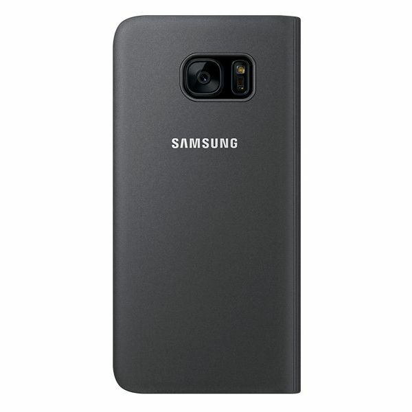Чехол Flip Wallet для Samsung Galaxy S7 edge (G935) EF-WG935PBEGRU - Black: фото 3 из 5