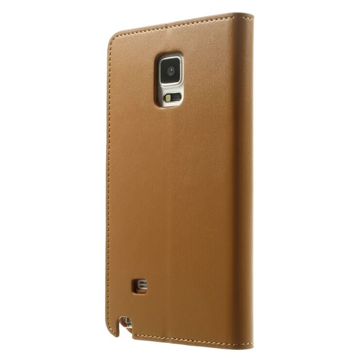Чехол MERCURY Sonata Diary для Samsung Galaxy Note 4 (N910) - Brown: фото 2 из 12