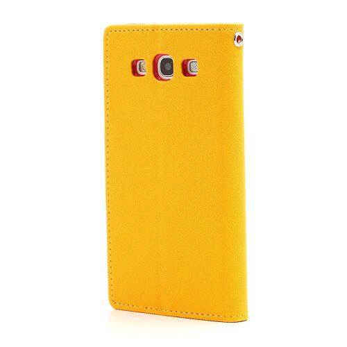 Чохол Mercury Fancy Diary для Samsung Galaxy S3 (i9300) - Yellow: фото 2 з 10