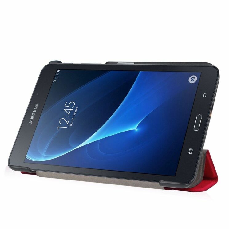 Чохол UniCase Slim для Samsung Galaxy Tab A 7.0 2016 (T280/285) - Red: фото 6 з 9