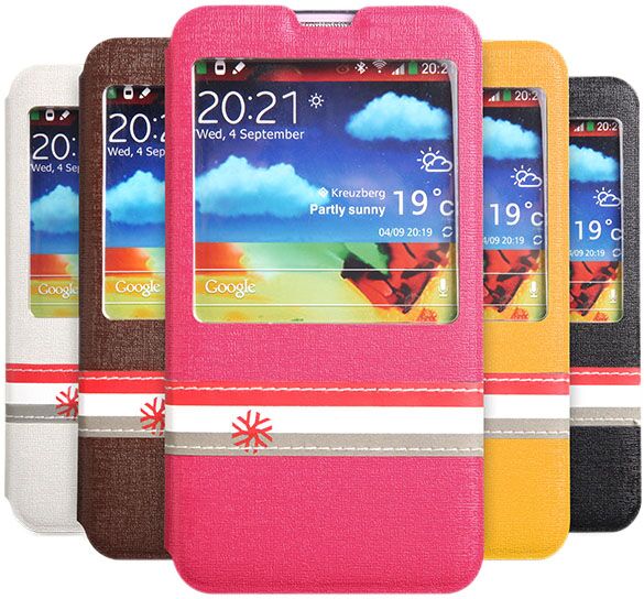 Чохол Yoobao Fashion для Samsung Galaxy Note 3 (N9000) - Brown: фото 2 з 6